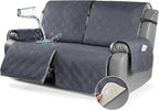 TAOCOCO 100% Waterproof Oversized Loveseat Recliner Cover, Non Slip Split by TAOCOCO