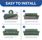KEKUOU Stretch Single Sofa Slipcover 1 Piece Couch Sofa Cover Furniture - Image 6