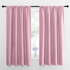 NICETOWN Blackout Curtains for Bedroom, Rouge Pink, 1 Pair, 42 by 45-inch by NICETOWN