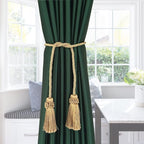 Fenghuangwu Curtain Tiebacks Handmade Decorative Curtain Holdbacks Rope - Image 5