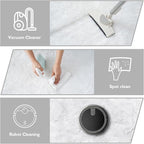 9x12 Fluffy Area Rugs for Living Room, Large White Fuzzy Shag Area Rug for - Image 5