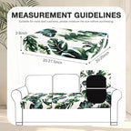 hyha 12Pcs Patio Cushion Covers, Stretch Outdoor Couch Cushion Covers, Washable - Image 2