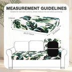hyha 4Pcs Patio Cushion Covers, Stretch Outdoor Couch Cushion Covers, Washable - Image 2