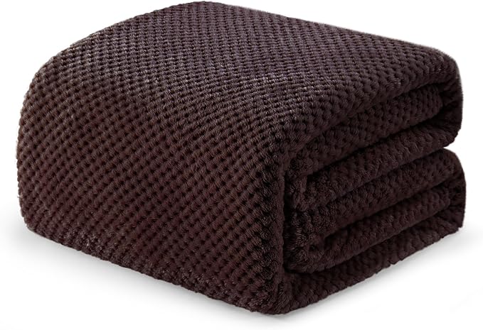 Exclusivo Mezcla Fleece Bed Blanket Twin Size, Super Soft and Warm Blankets by ExclusivoMezcla