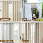 KAMANINA Curtain Rods for Windows 66 to 120 Inch, 7/8 Inch Gold Heavy Duty - Image 9
