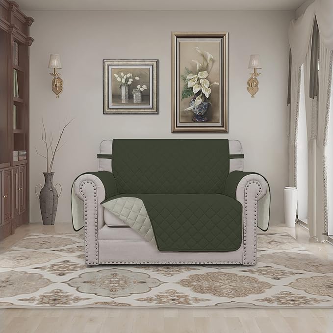 Easy-Going Oversized Chair Sofa Slipcover Reversible Sofa Cover Water Resistant - Image 2
