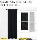 NICETOWN Blackout Draperies Window Curtain Panels, Autumn/Winter Thermal - Image 6