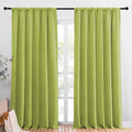 NICETOWN 2 Panels Blackout Curtains, Rod Pocket Thermal Insulated Drapess by NICETOWN