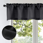 OWENIE Bob 1 PCS Black Valances - Image 3