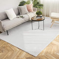 Ashler Faux Fur Rug, Ultra Soft Faux Rabbit Fur, 6 x 9 Feet Rectangle, Machine by AshlerHomeDeco