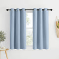 NICETOWN Blackout Bedroom Curtains 50 inches Long by NICETOWN