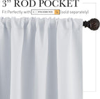 RYB HOME RV Curtains for Camper Windows, Mini Small Thermal Insulated Sunlight - Image 2