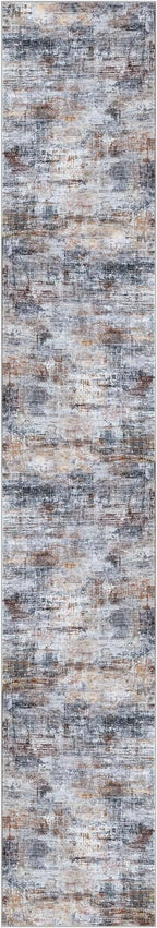 IOHOUZE Abstract Runner Rug 2x12 Ft Washable Runners - Image 9