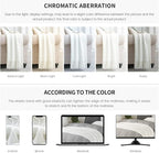 BOURINA Off White Throw Blanket 50x60 Inches Throw Textured Solid Soft Sofa - Image 8