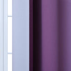 Yakamok Room Darkening Ombre Curtains 84 Inch Length, Light Blocking Grommet - Image 7