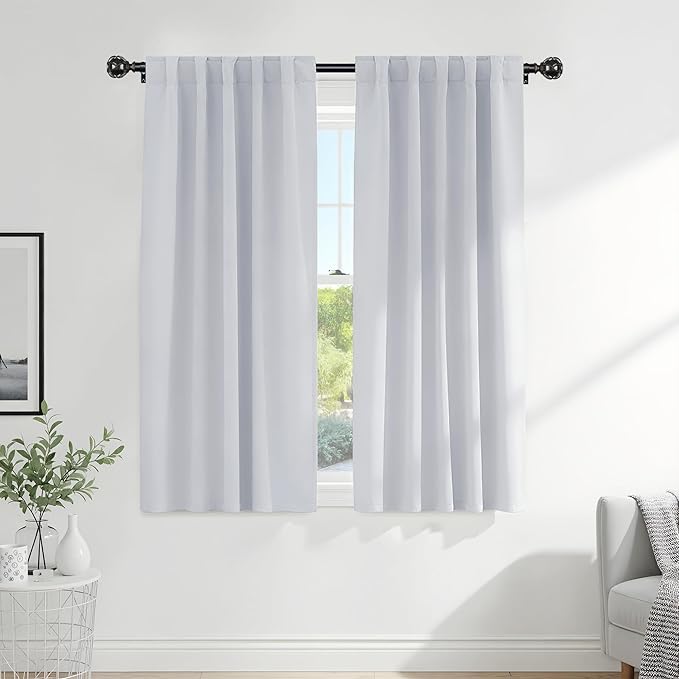 PONY DANCE Blackout Curtains Thermal Insulated Window Treatment Panels Room by PONYDANCE