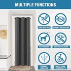 H.VERSAILTEX Doorway Curtain Blackout Closet Door Curtain Room Divider Window - Image 4