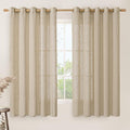 LAMIT Linen Curtains 63 inch Length by LAMIT