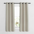 NICETOWN Bedroom Blackout Curtains 63 inches Long by NICETOWN
