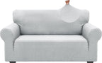 ZNSAYOTX 1 Piece Jacquard Couch Covers by ZNSAYOTX