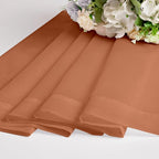 Chyhomenyc Burnt Orange Sheer Curtains 84 Inch Length 2 Panels, Light Filtering - Image 6