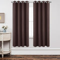 Joydeco Blackout Curtains 72 inches Long 2 Panels Set, Thermal Insulated Long by JOYDECO