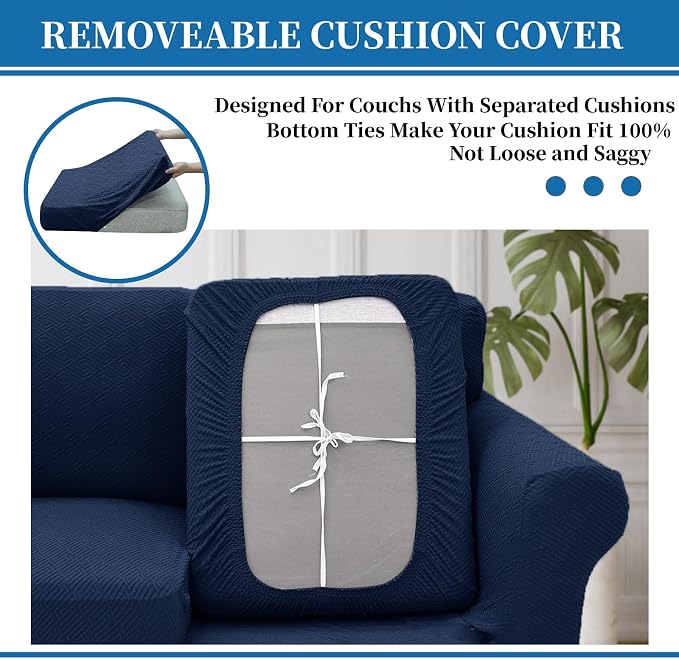 XINEAGE 2026 New 4 Pieces Extra Large Couch Covers - Image 4