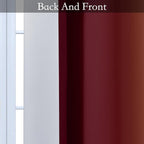 SimpleHome Ombre Room Darkening Curtains - Image 5