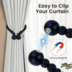 KLOGTSIND Magnetic Curtain Tiebacks, Curtain Tie Backs - Image 2