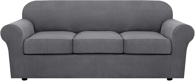 H.VERSAILTEX 4 Piece Stretch Sofa Covers by HVERSAILTEX