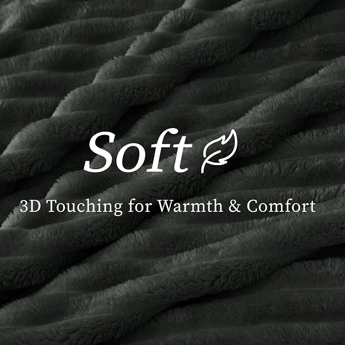 BEDELITE Twin Blanket for Couch & Bed, 300GSM Soft & Warm Fleece Blanket - Image 4