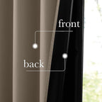 NICETOWN 100% Full Blackout Portable Curtains - Image 4