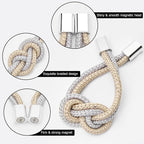 NICEEC 4 Pack Mini Magnetic Curtain Tiebacks Nordic Simple Style Drape Tie - Image 3