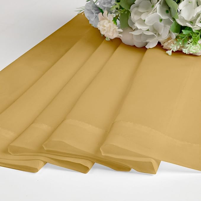 Chyhomenyc Gold Sheer Valances for Windows - Image 8