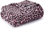 BEDELITE Pink Leopard Blanket Twin– Soft & Cozy Cheetah Blanket - Image 8