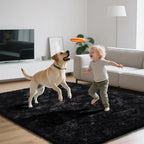 Shag Area Rugs for Bedroom Living Room, 8X10 Ultra Soft Fluffy Area Rugs for - Image 3