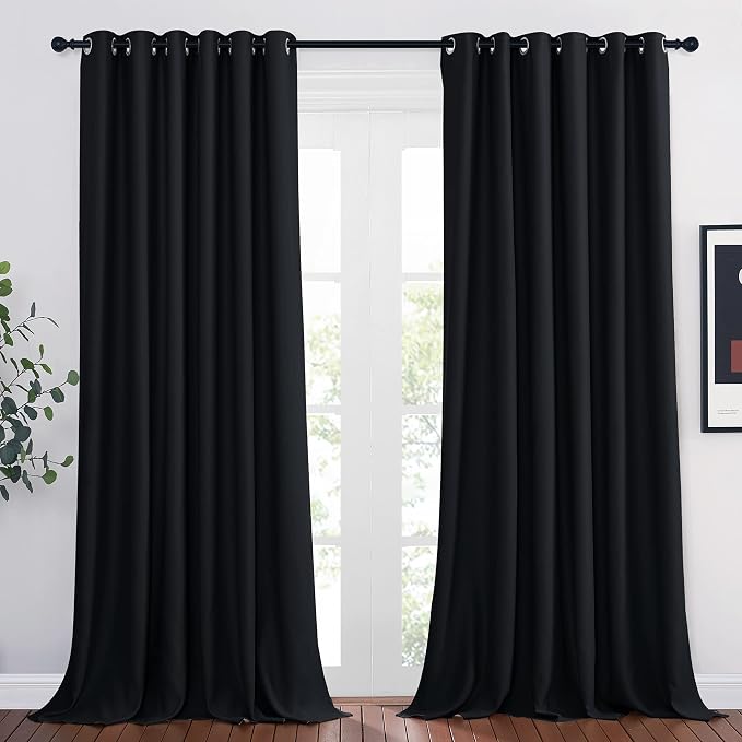 NICETOWN Black Out Curtain Panels by NICETOWN