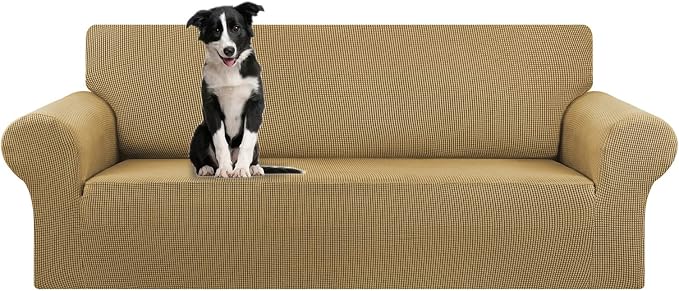KEKUOU Stretch Oversized Sofa Slipcover 1 Piece Couch Sofa Cover Furniture by KEKUOU