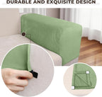 Couch Arm Covers 2 Pcs Sofa Armrest Covers Stretch Couch, Armrest Cover - Image 3