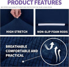 ZNSAYOTX Stretch Oversized Couch Cover Universal Sofa Covers - Image 4