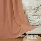 NICETOWN Linen Curtains for Bedroom 96 inches Long, Grommet Rustic Farmhouse - Image 6