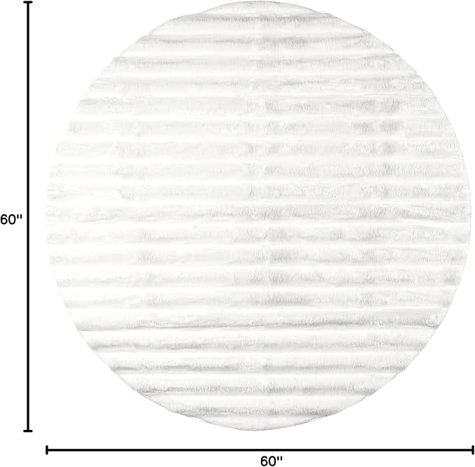 Nuloom SuperiorWash Collection Kai Off-White, Fluffy and Cozy, High Traffic - Image 2