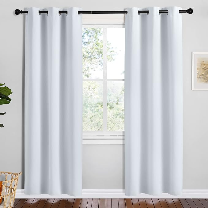 NICETOWN Room Darkening Draperies Curtains Panels, 2 Panels, 42 by 78, Window by NICETOWN