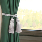 Fenghuangwu Curtain Tiebacks Handmade Decorative Curtain Holdbacks Rope - Image 4