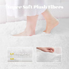 5x7 Area Rug for Living Room: Fluffy Shag Soft Washable Rugs Fuzzy Plush Indoor - Image 3