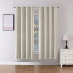 Joydeco Blackout Curtains 63 Inch Length 2 Panels Set, Thermal Insulated Long by JOYDECO