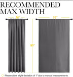 NICETOWN Blackout Curtain Panels - Image 7