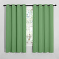 NICETOWN Froest Green Blackout Curtains 68 inches Length by NICETOWN