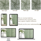 Chyhomenyc Sage Green Sheer Valances - Image 5