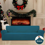 Easy-Going Stretch 4 Seater Sofa Slipcover 1-Piece Sofa Cover Furniture - Image 2